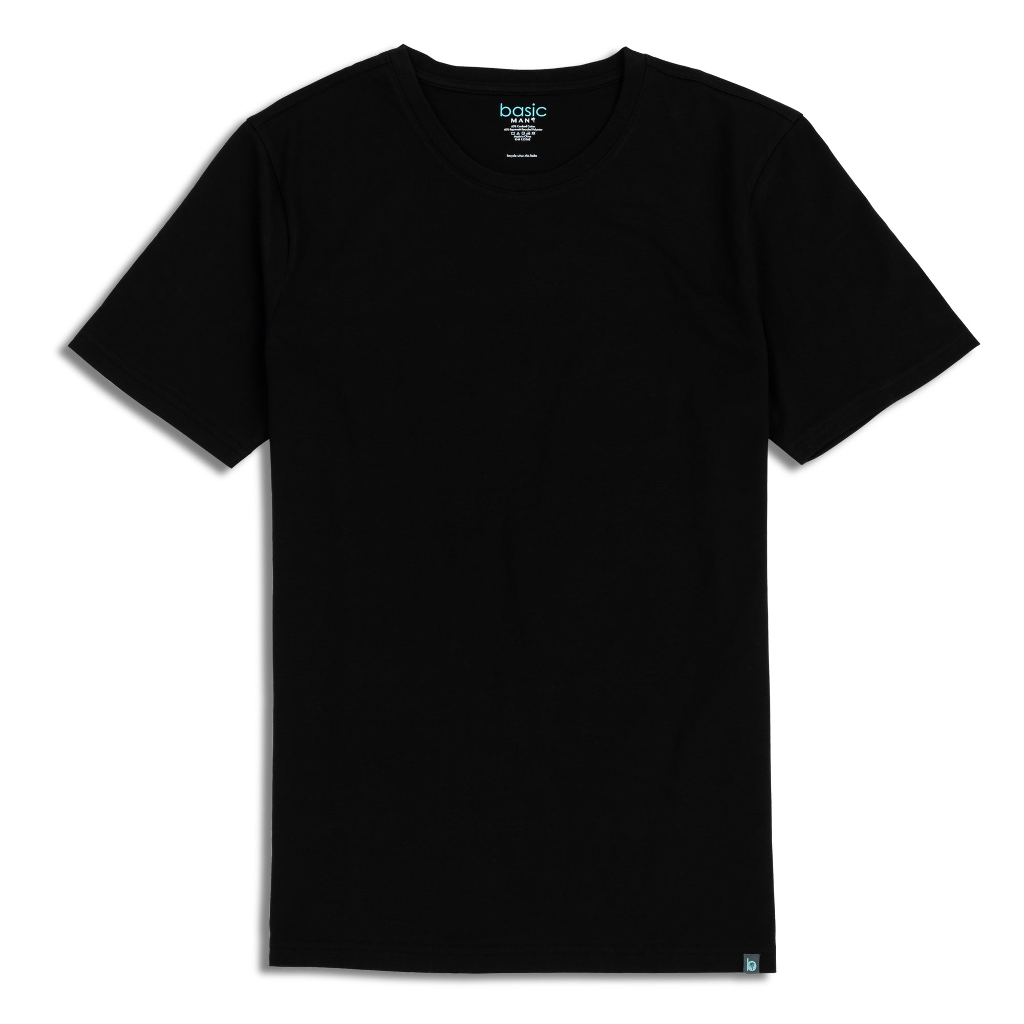 Black Athletic Shirt (Fitted)