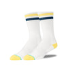 Blue &amp; Yellow Striped Athletic Socks